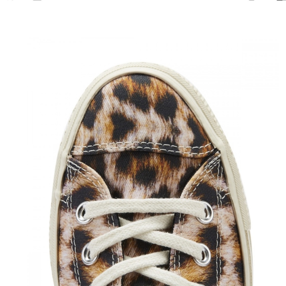 NWT Converse All Star Animal Print Platforms Lifts - Picture 6 of 8